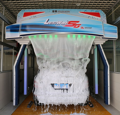 High pressure stainless steel SG touchless car wash machine Leisuwash