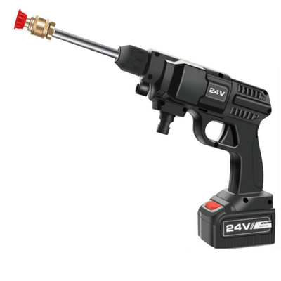 Cordless Portable Electric Car Washer High Pressure Gun With Rechargeable 48V Battery Power Car Wash Machine With Foam Generator D